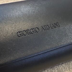 Giorgio Armani Black Sunglasses Case